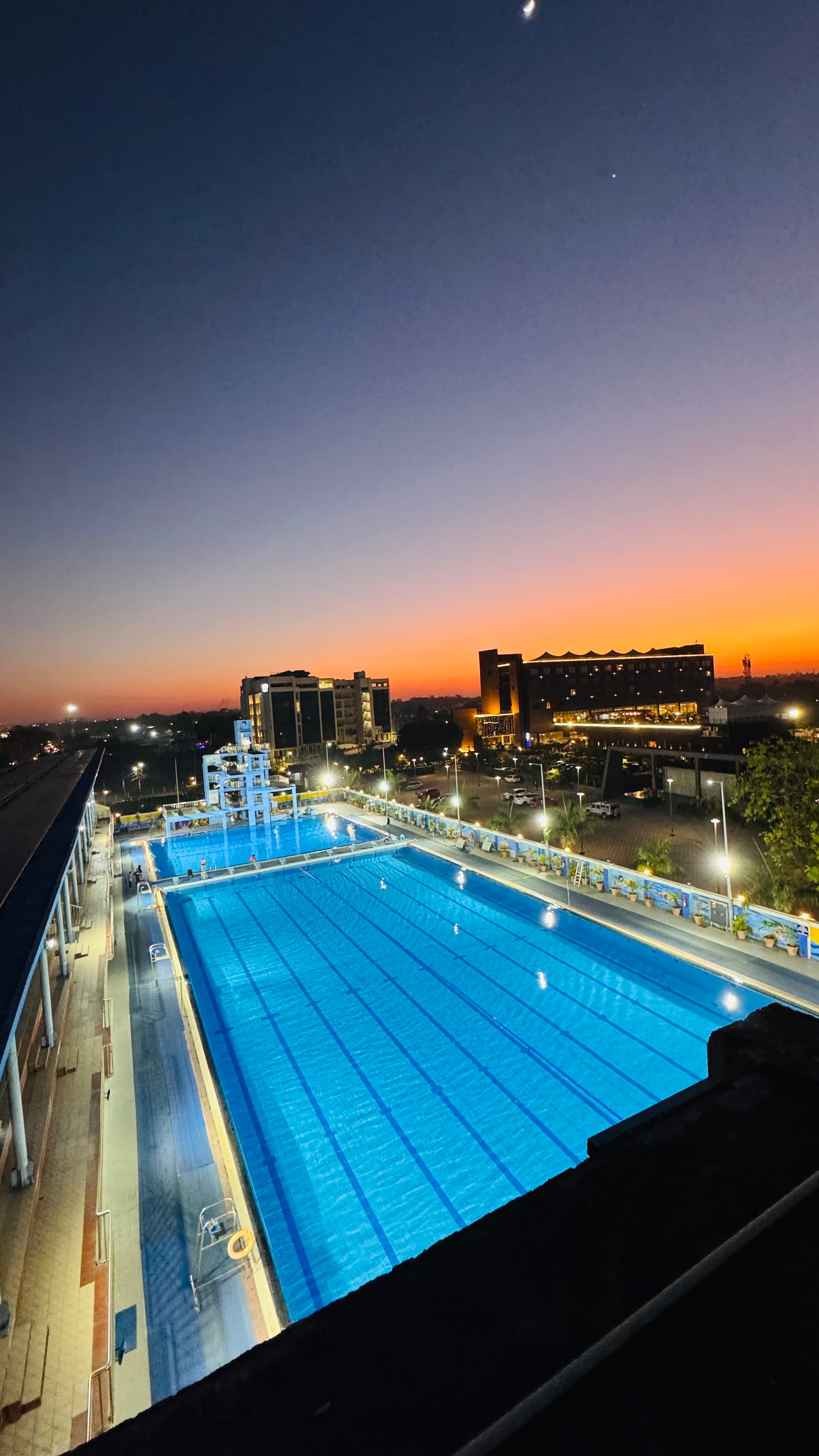 Deva Swimming Institute pool